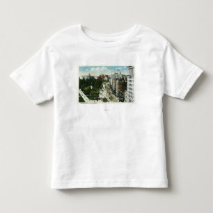 Uitzicht Tremont Street uit Boylston Kinder Shirts