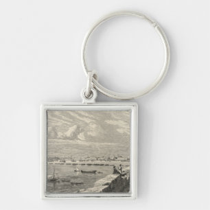 Uitzicht Tripoli Sleutelhanger
