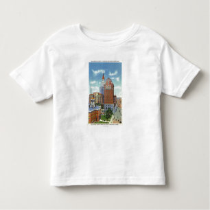 Uitzicht Trust Bldg en Travelers Tower Kinder Shirts