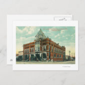 Uitzicht tussen Meridian en Stewart Street Briefkaart (Voorkant / Achterkant)