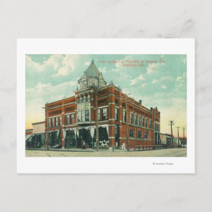 Uitzicht tussen Meridian en Stewart Street Briefkaart