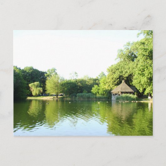 Uitzicht uit de Gazebo Briefkaart (Voorkant)