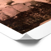 Uitzicht uit de haven, Mentone, Riviera Poster (Hoek)