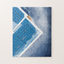 Uitzicht uit de lucht Bondi Icebergs Pools Sydney