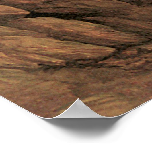 Uitzicht uit de Maricopa-berg nabij de Gila Poster (Hoek)