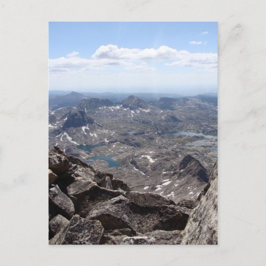 Uitzicht uit Fremont Peak Briefkaart (Voorkant)