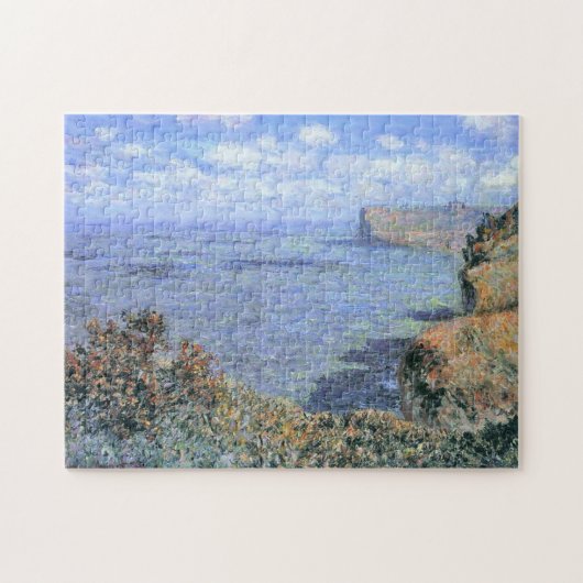 Uitzicht uit Grainval Monet Fine Art Legpuzzel (Horizontaal)