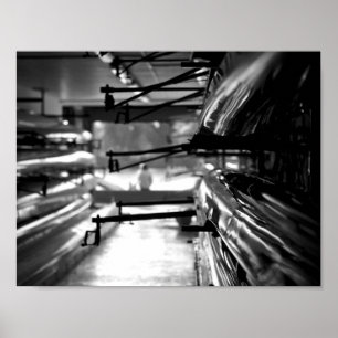 "Uitzicht uit het Boathouse" Poster