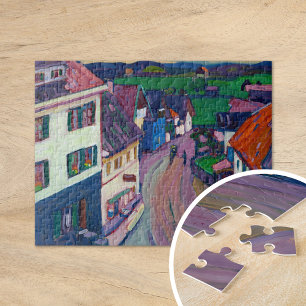 Uitzicht uit het raam van de Griesbräu   Kandinsk Legpuzzel