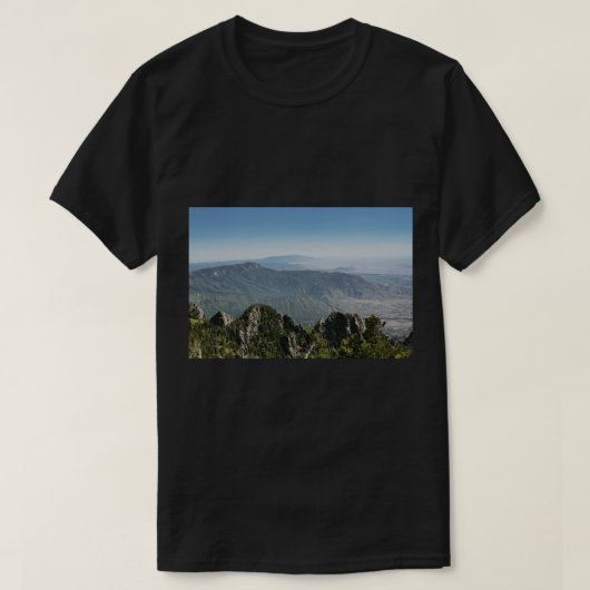 Uitzicht uit het Sandia gebergte 4 T-shirt (Design voorkant)