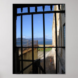 Uitzicht uit Inside Alcatraz Poster