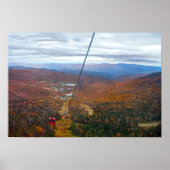 Uitzicht uit Mount Mansfield, Vermont, in het naja Poster (Voorkant)