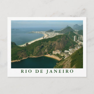 "Uitzicht uit Sugarloaf, Rio de Janeiro" briefkaar Briefkaart