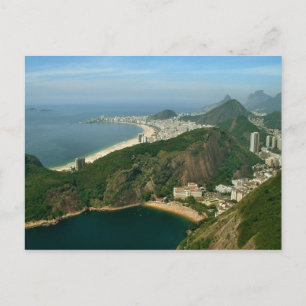 "Uitzicht uit suikerriet, Rio de Janeiro" briefkaa Briefkaart