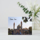 Uitzicht uit Teheran Briefkaart (Staand voorkant)