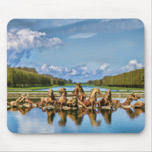 Uitzicht uit Versailles, Frankrijk, Mousepad Muismat