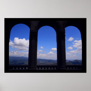 Uitzicht van 3 Windows Poster