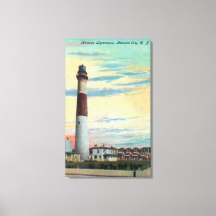 Uitzicht van Absecon LighthouseAtlantic City, NJ Canvas Afdruk