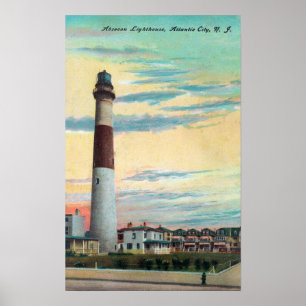 Uitzicht van Absecon LighthouseAtlantic City, NJ Poster
