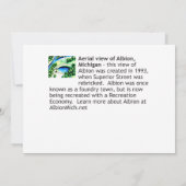 Uitzicht van Albion Michigan 1993 (Achterkant)