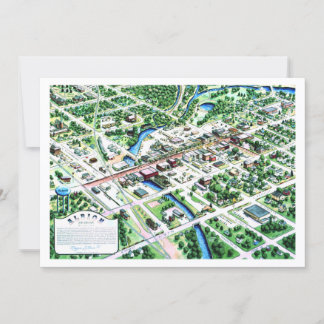 Uitzicht van Albion Michigan 1993