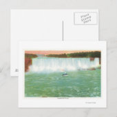 Uitzicht van Amerikaanse Herfsten Briefkaart (Voorkant / Achterkant)