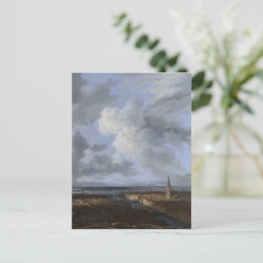 Uitzicht van Amsterdam 1665-1670 Briefkaart (Staand voorkant)