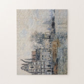 Uitzicht van Amsterdam Monet Fine Art Legpuzzel (Verticaal)