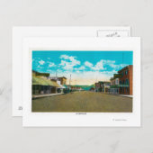 Uitzicht van Anchorage, Alaska Anchorage, AK Briefkaart (Voorkant / Achterkant)