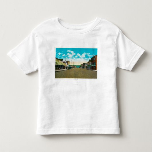 Uitzicht van Anchorage, Alaska Anchorage, AK Kinder Shirts (Voorkant)