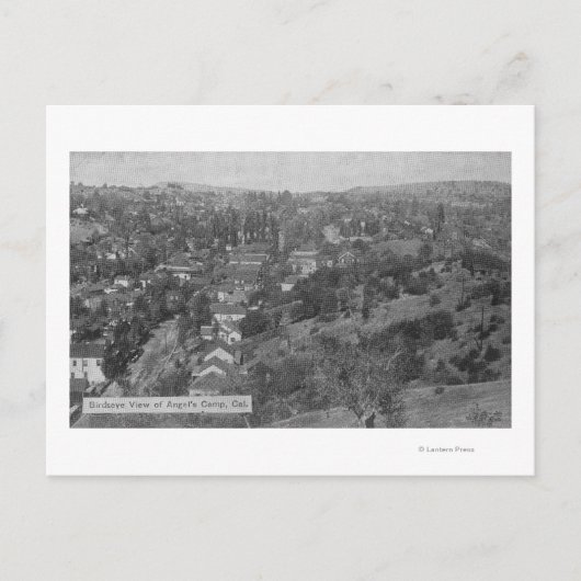 Uitzicht van Angels CampAngels Camp, CA Briefkaart (Voorkant)
