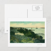 Uitzicht van Antioch en de San Joaquin Briefkaart (Voorkant / Achterkant)