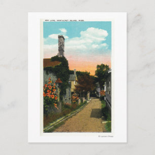 Uitzicht van Ash Lane Briefkaart