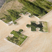 Uitzicht van Assos (Kefalonia) Legpuzzel (Zijkant)