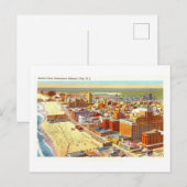  Uitzicht van Atlantic City, New Jersey, Briefkaart (Voorkant / Achterkant)