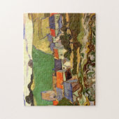 Uitzicht van Auvers Vincent van Gogh. Legpuzzel (Verticaal)