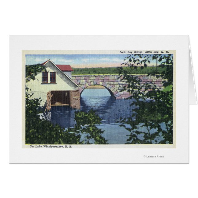 Uitzicht van Back Bay Bridge (Voorkant Horizontaal)