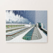 Uitzicht van Balcony Row Legpuzzel (Horizontaal)