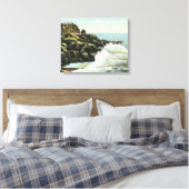 Uitzicht van Bald Head Cliff Canvas Afdruk (Insitu (Slaapkamer))
