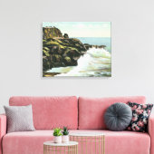 Uitzicht van Bald Head Cliff Canvas Afdruk (Insitu (Woonkamer))
