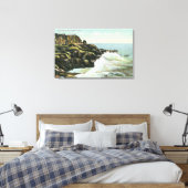 Uitzicht van Bald Head Cliff Canvas Afdruk (Insitu (Slaapkamer))