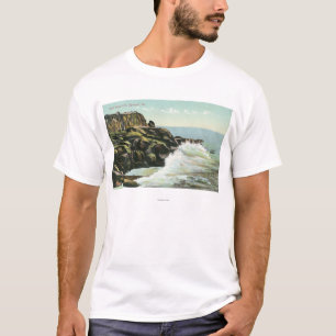 Uitzicht van Bald Head Cliff T-shirt