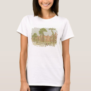 Uitzicht van Bedford Park, 1882 (kleurenlitho) T-shirt