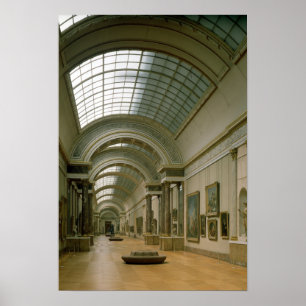 Uitzicht van binnenland van de Grande Galerie Poster