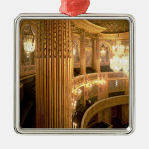 Uitzicht van Binnenlandse Zaken van het Opera Hous Metalen Ornament