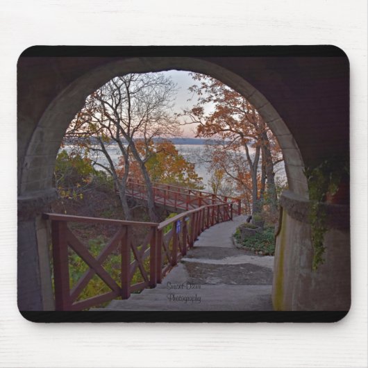 Uitzicht van binnenuit in de Bannerman Muismat (Voorkant)