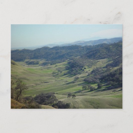 Uitzicht van Black Diamond Mines Briefkaart (Voorkant)