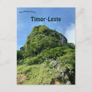 Uitzicht van Bobonaro Timor-Leste Briefkaart