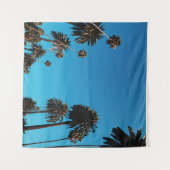 Uitzicht van bomen wandkleed (Voorkant (horizontaal))