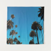 Uitzicht van bomen wandkleed (Voorkant)